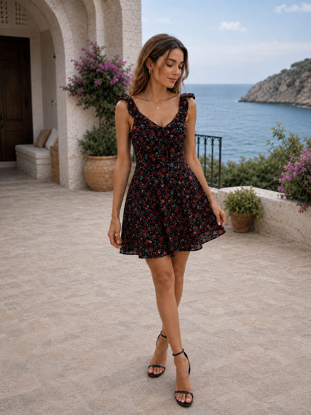 Victoria™ | Mini Vestido Floral