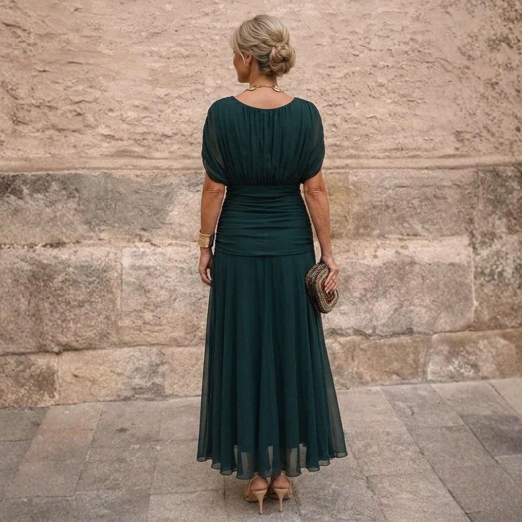 Mikaela | Vestido Maxi de Escote en V