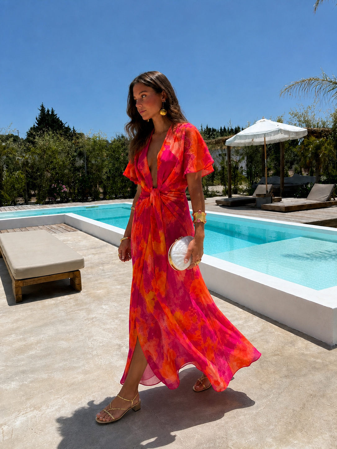 Vestido Brillo del Atardecer