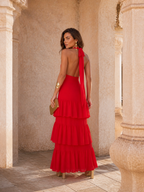 Vestido Manila en rojo