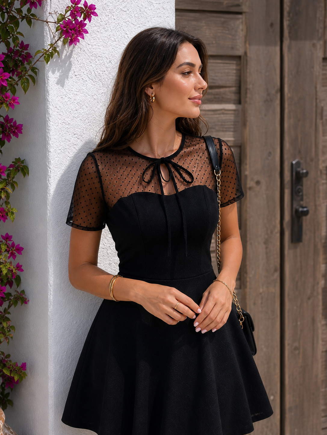 Sienna™ | Mini Vestido Elegante de Encaje