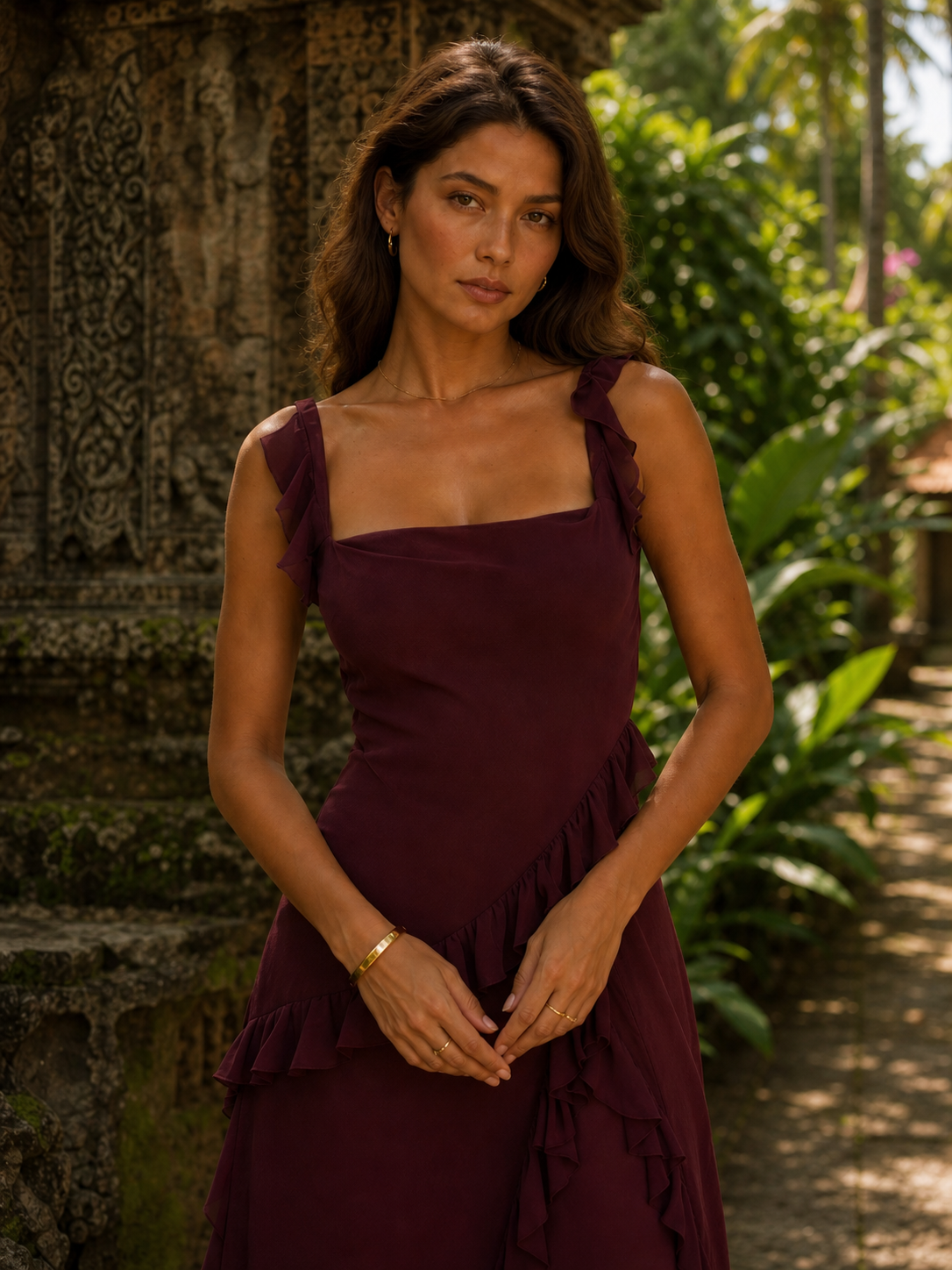 Luz | Vestido Deslumbrante con Volantes