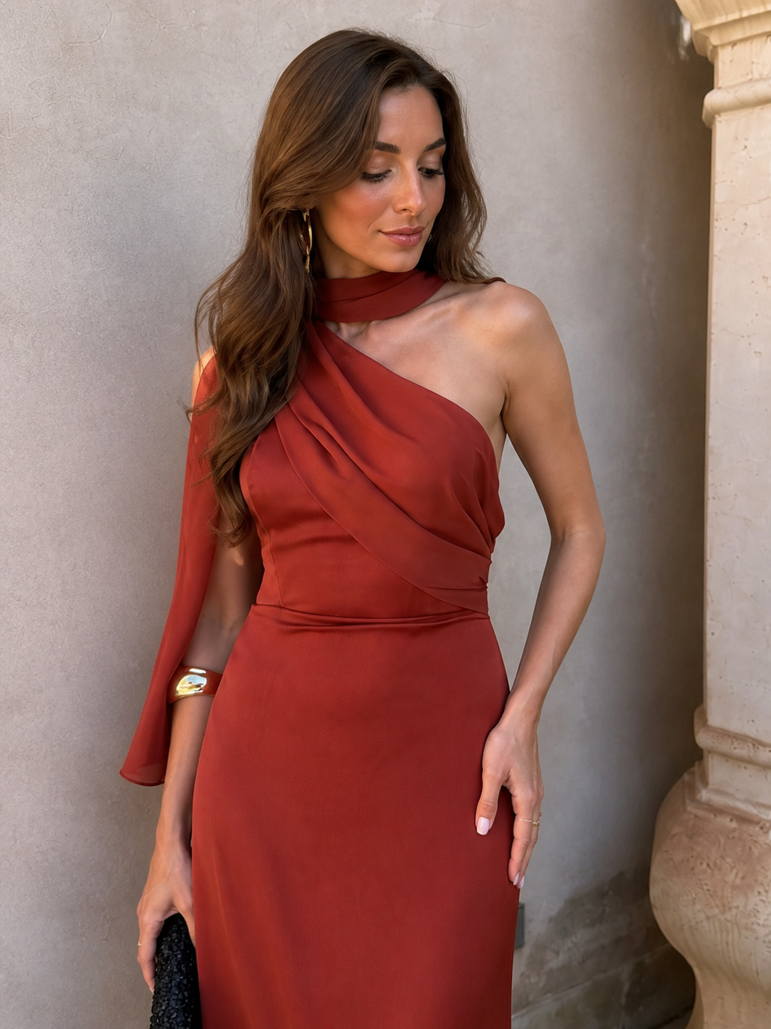Noa | Vestido con Lazo y Cintura Alta
