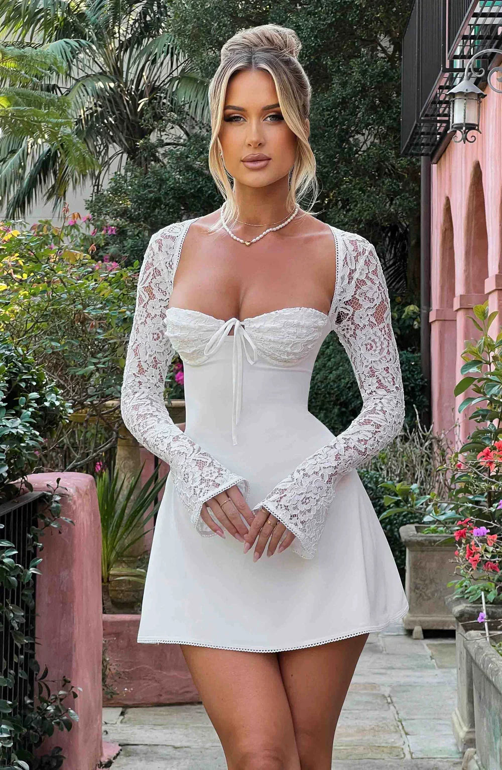 Jacinta • Vestido Mini de Encaje