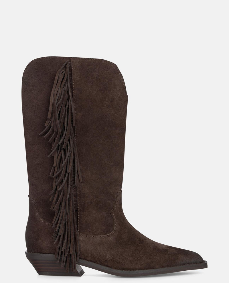 BOTA COWBOY DE ANTE CON FLECOS
