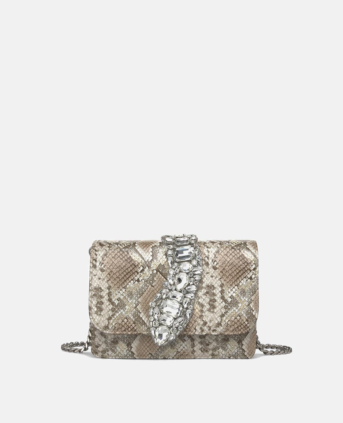 BOLSO BANDOLERA SOLAPA SERPIENTE