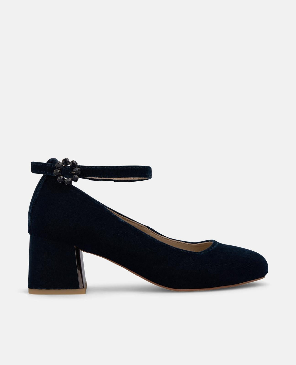 ZAPATO TERCIOPELO CON PULSERA