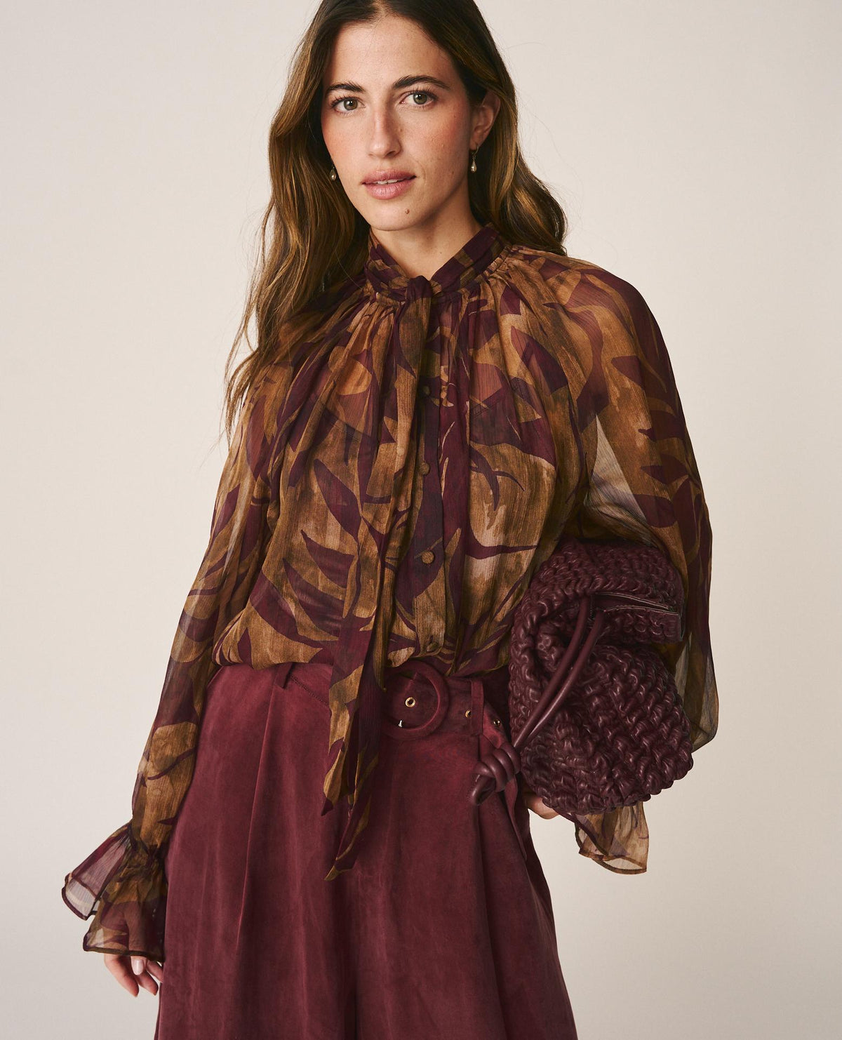 BLUSA GASA FLORAL