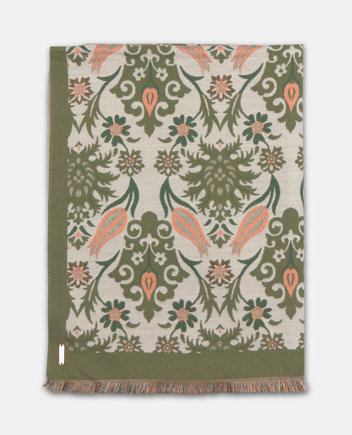 BUFANDA RECTANGULAR ESTAMPADO GEOMÉTRICO