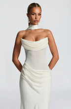 Celestia • Maxi Dress Sunset Sculpt