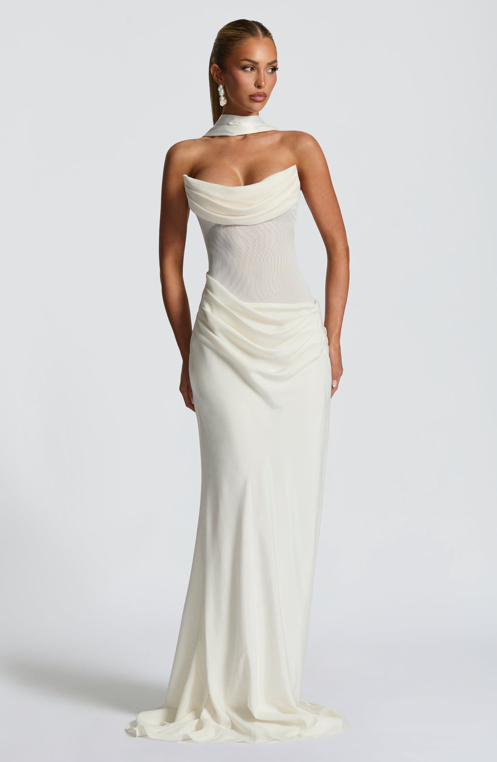 Celestia • Maxi Dress Sunset Sculpt