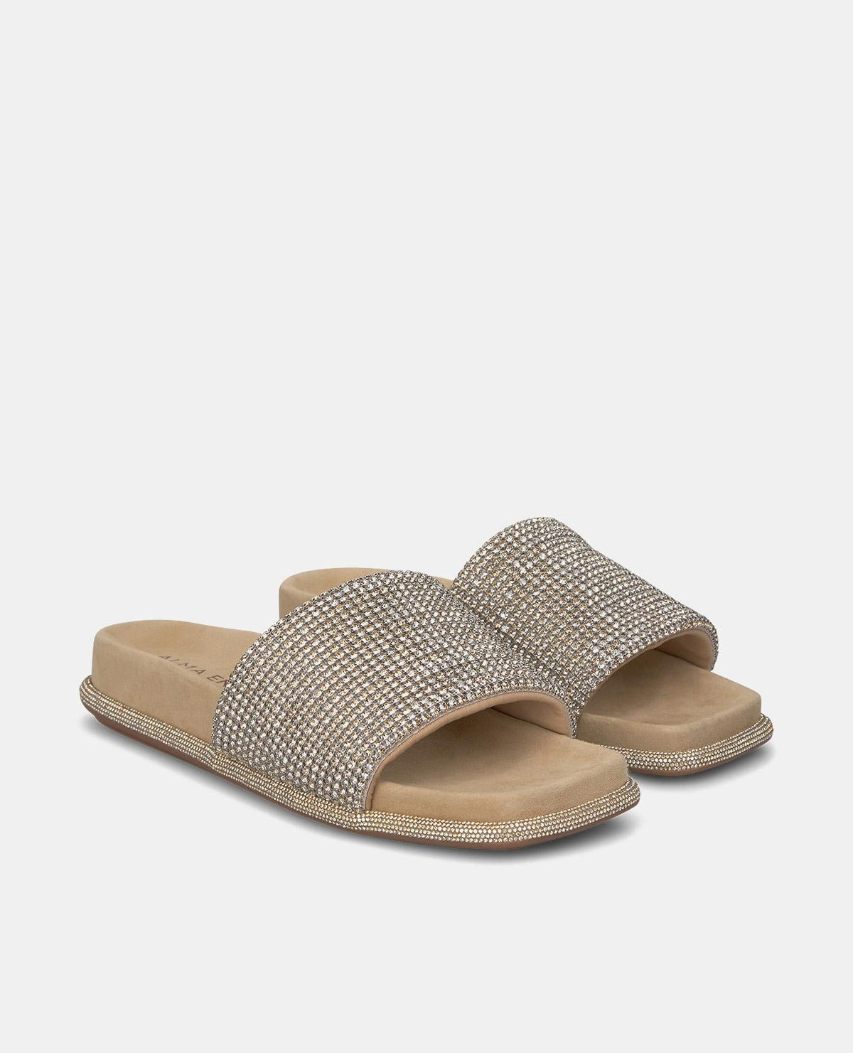 SANDALIA PLANA TIRA STRASS