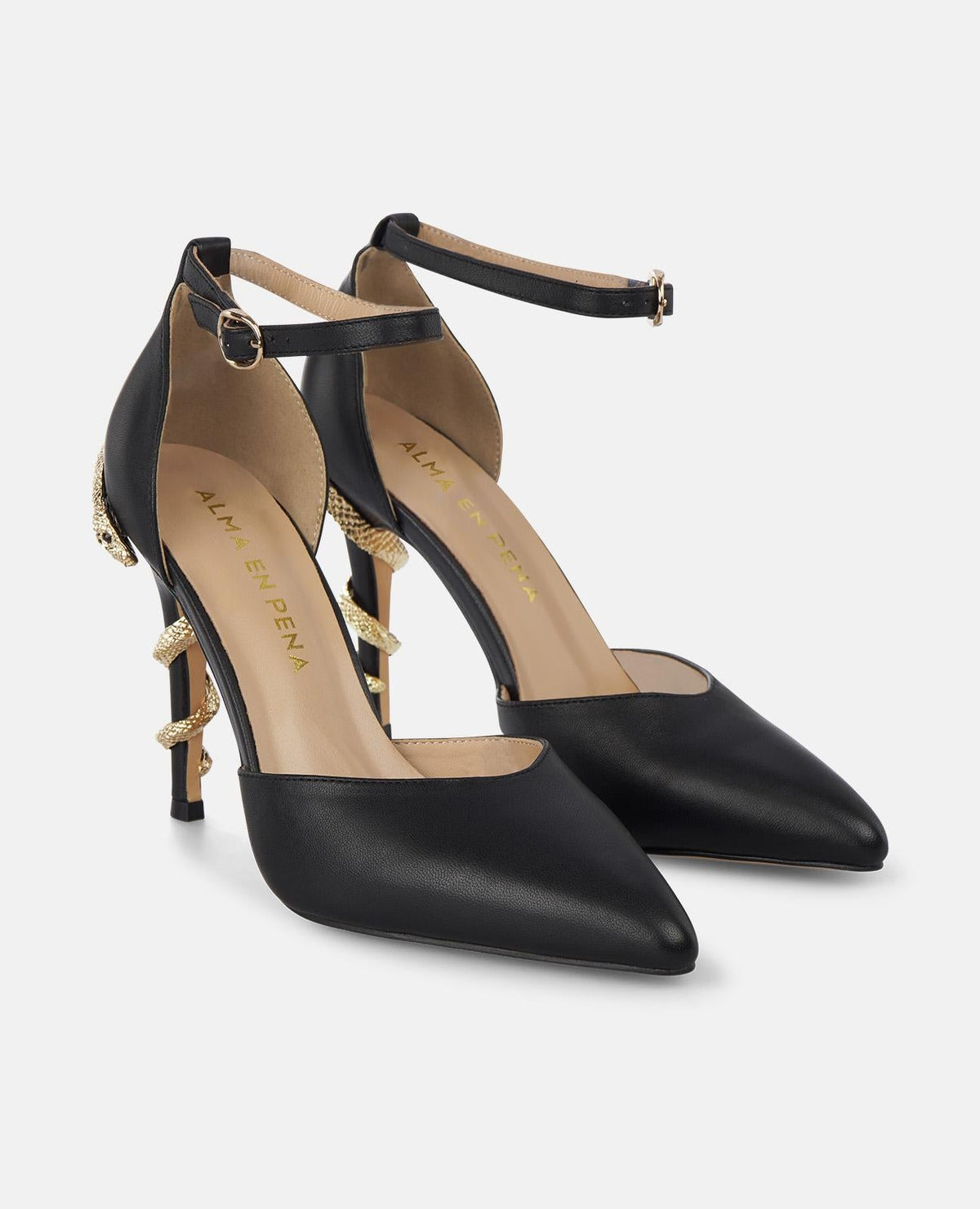 ZAPATO TACÓN CON SERPIENTE