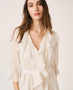 VESTIDO MIDI VOLANTES