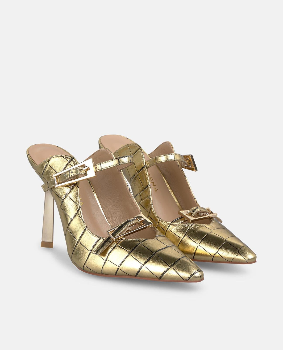 ZAPATO DESTALONADO CON HEBILLAS