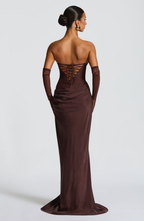 Celestia • Maxi Dress Sunset Sculpt