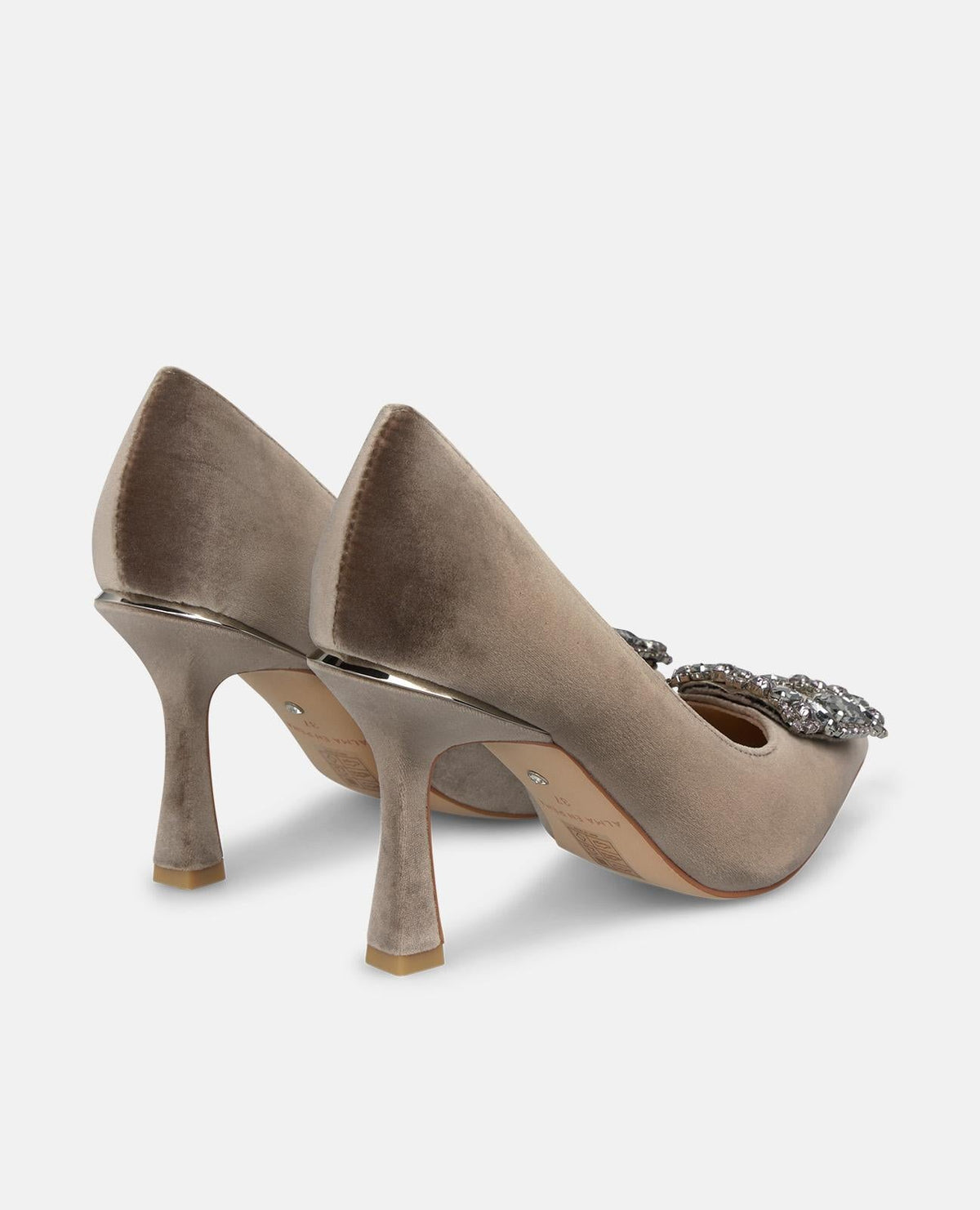ZAPATO TACÓN CON FLOR