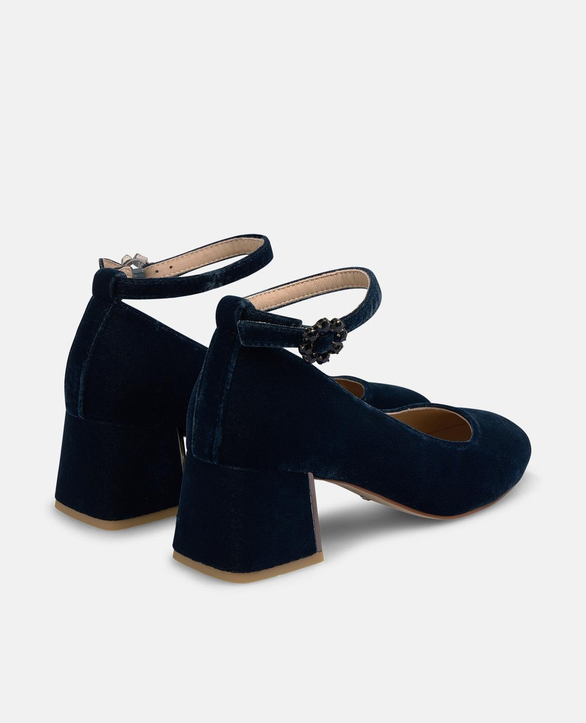 ZAPATO TERCIOPELO CON PULSERA