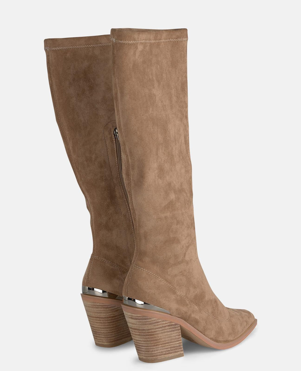 BOTA AJUSTADA DETALLE METALIZADO