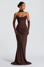 Celestia • Maxi Dress Sunset Sculpt