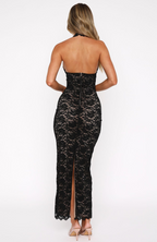 Alessandra • Vestido Maxi Encaje Eclipse