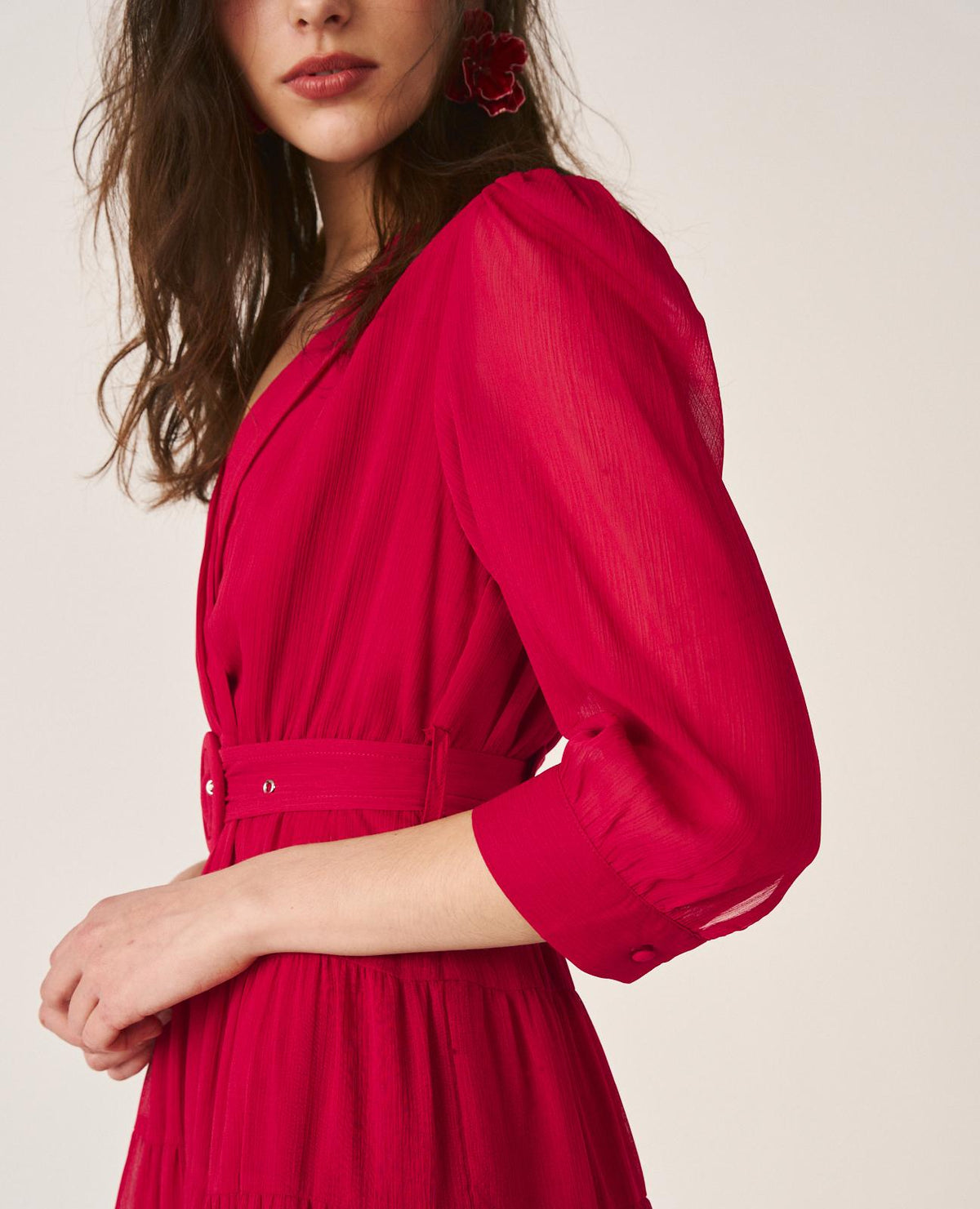 VESTIDO LARGO GASA