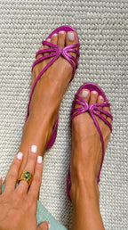 Ginevra | Sandalias doradas elegantes