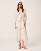 VESTIDO MIDI VOLANTES