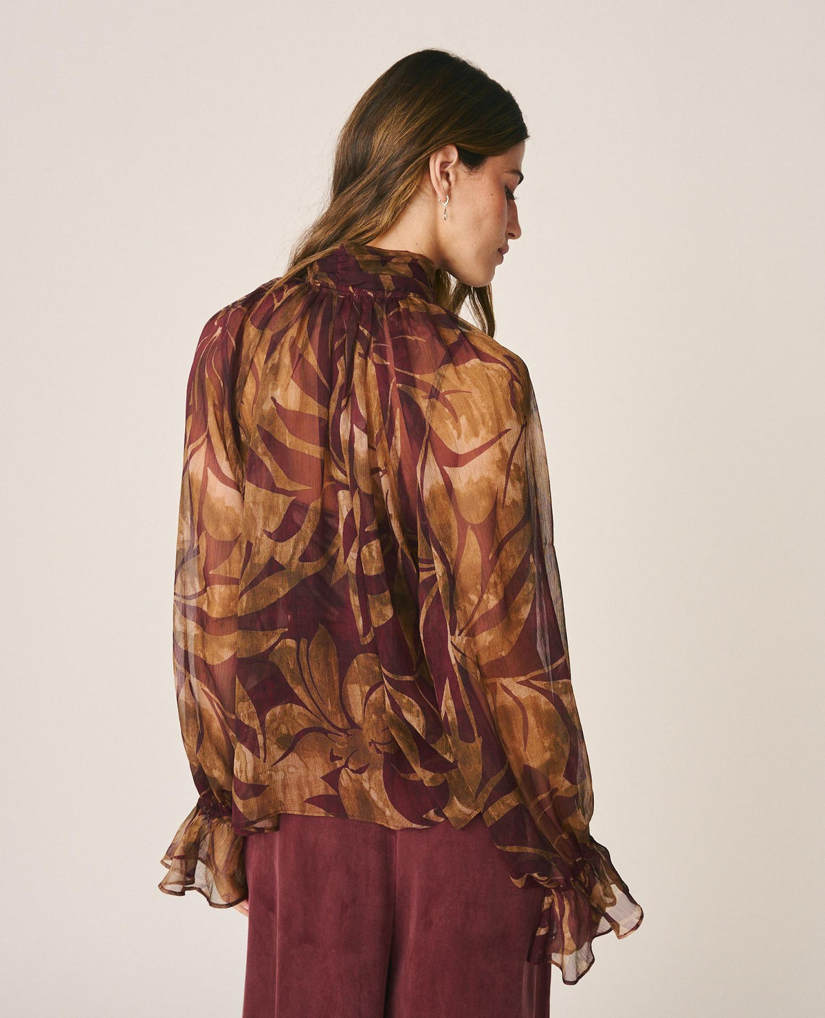 BLUSA GASA FLORAL