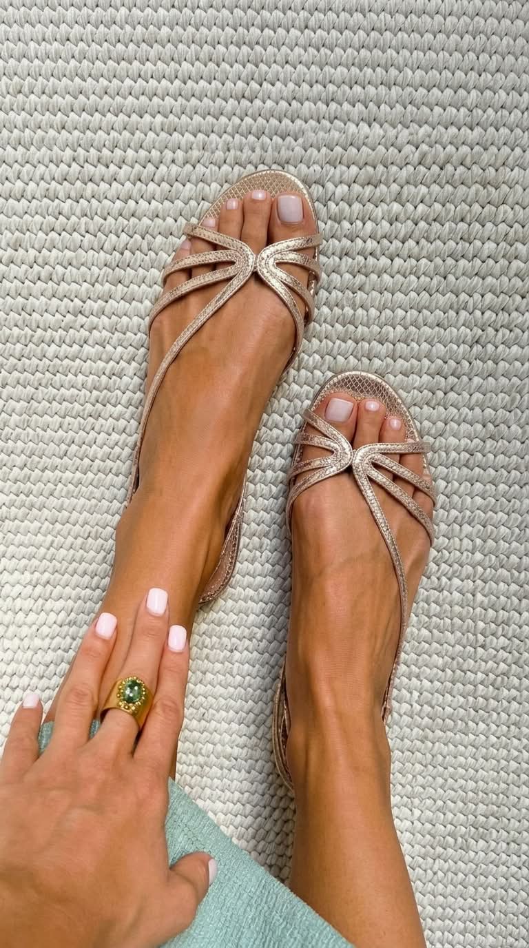SANDALIAS DORADAS™