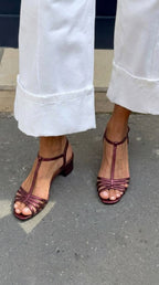 Allegra | Sandalias Doradas Elegancia