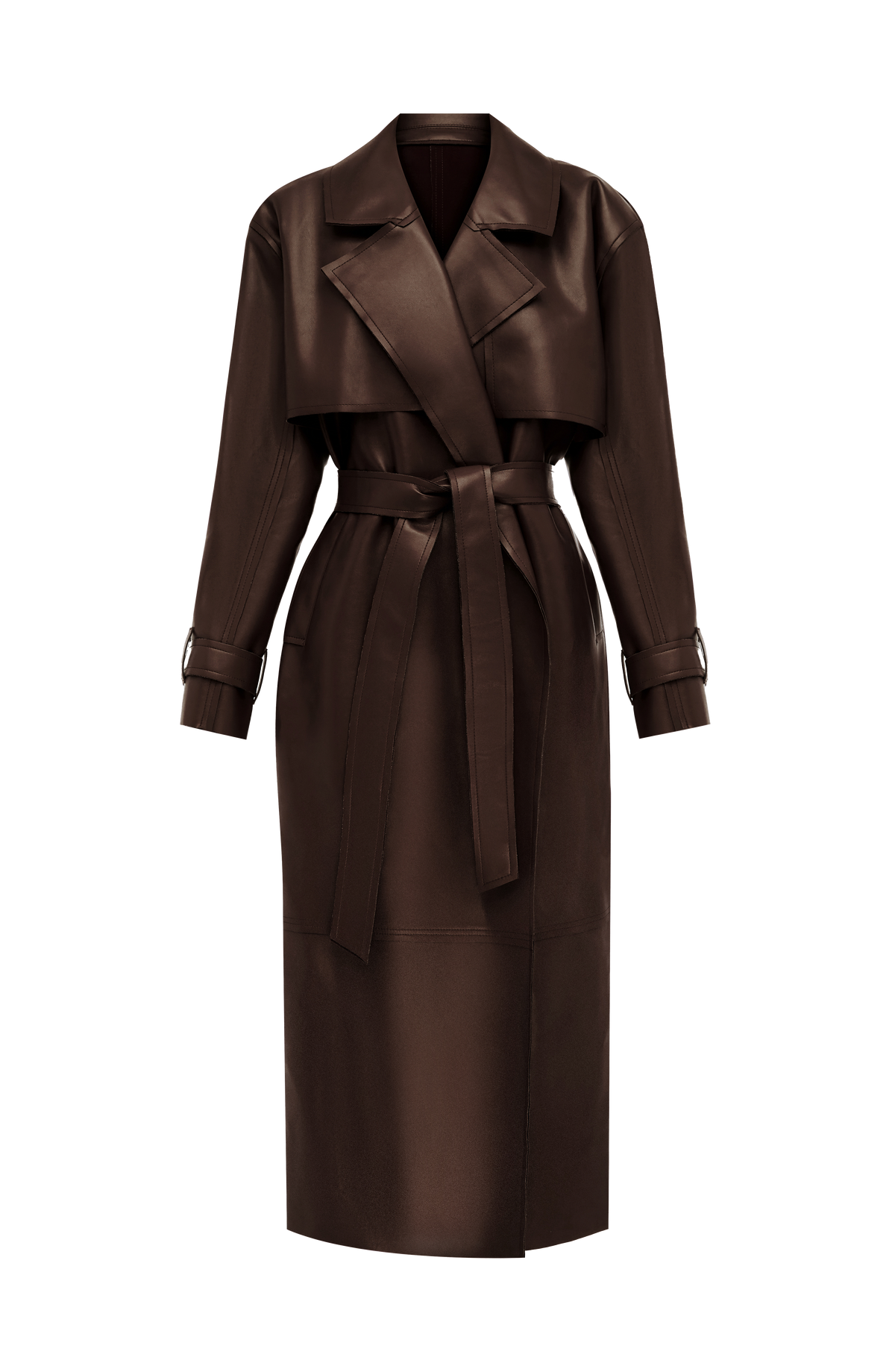 Trench Bridget - Marrón Ciruela