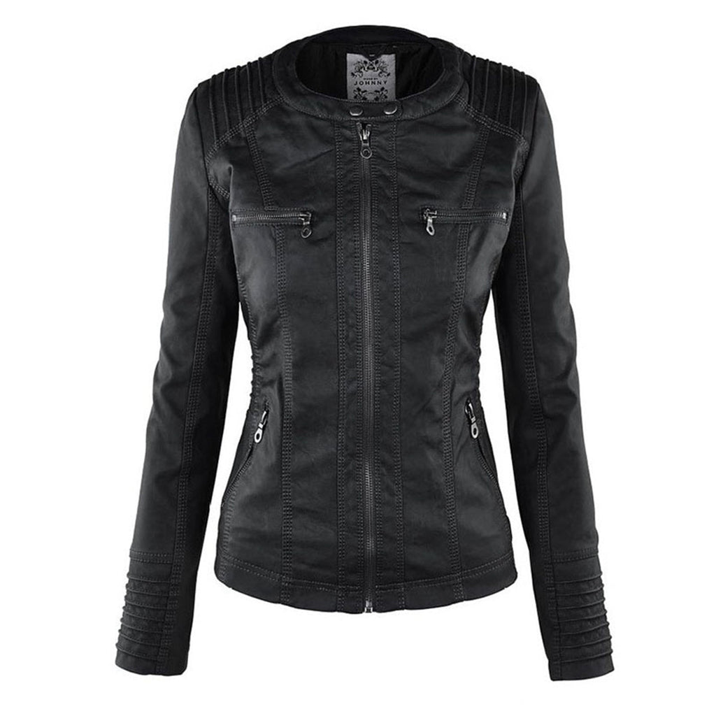 Chaqueta Flavia en negro con capucha