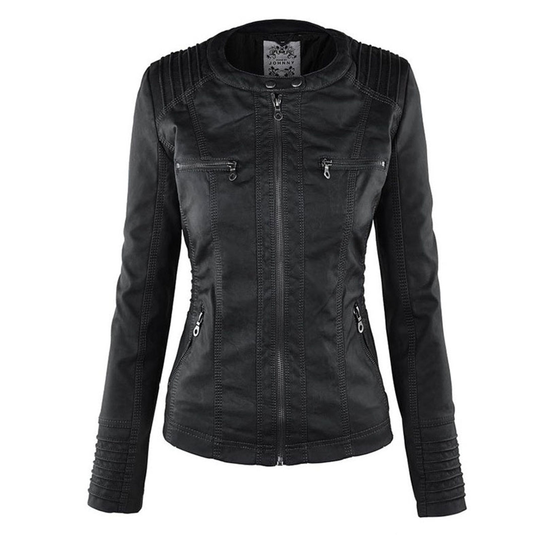 Chaqueta Flavia en negro con capucha
