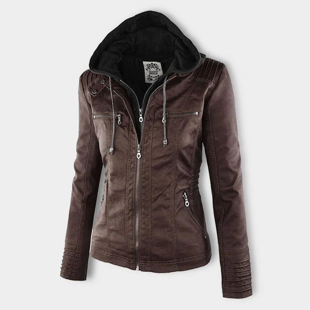 Chaqueta Flavia en marrón oscuro
