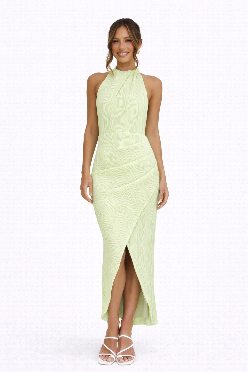 Samira • Vestido Plisado Elegancia Atemporal