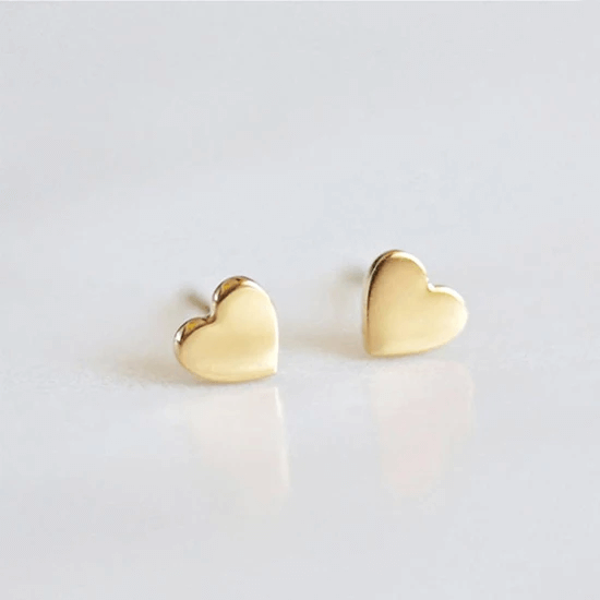 Pendientes Alma · Corazón Dorado