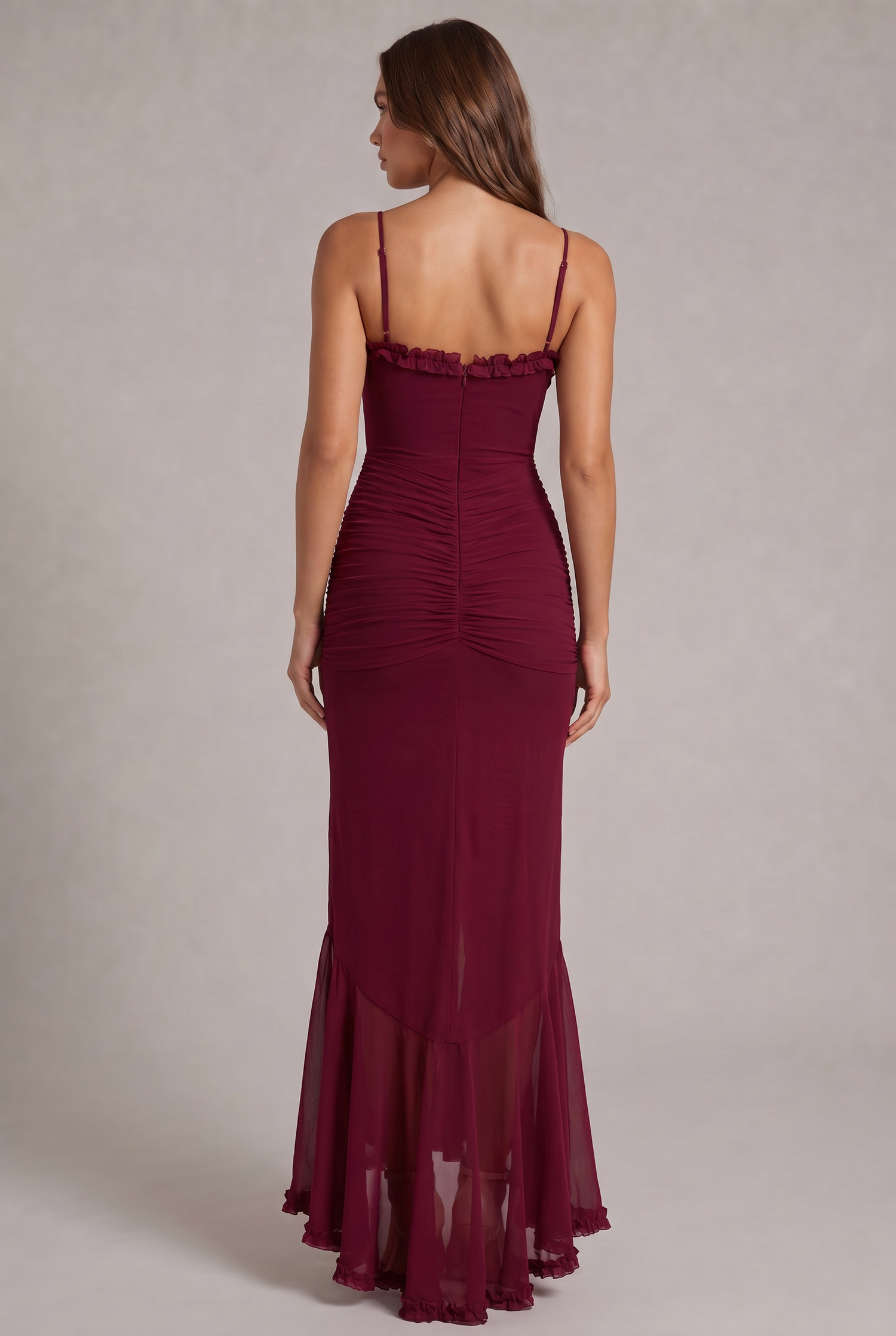 Gabbi • Vestido Maxi con Volantes
