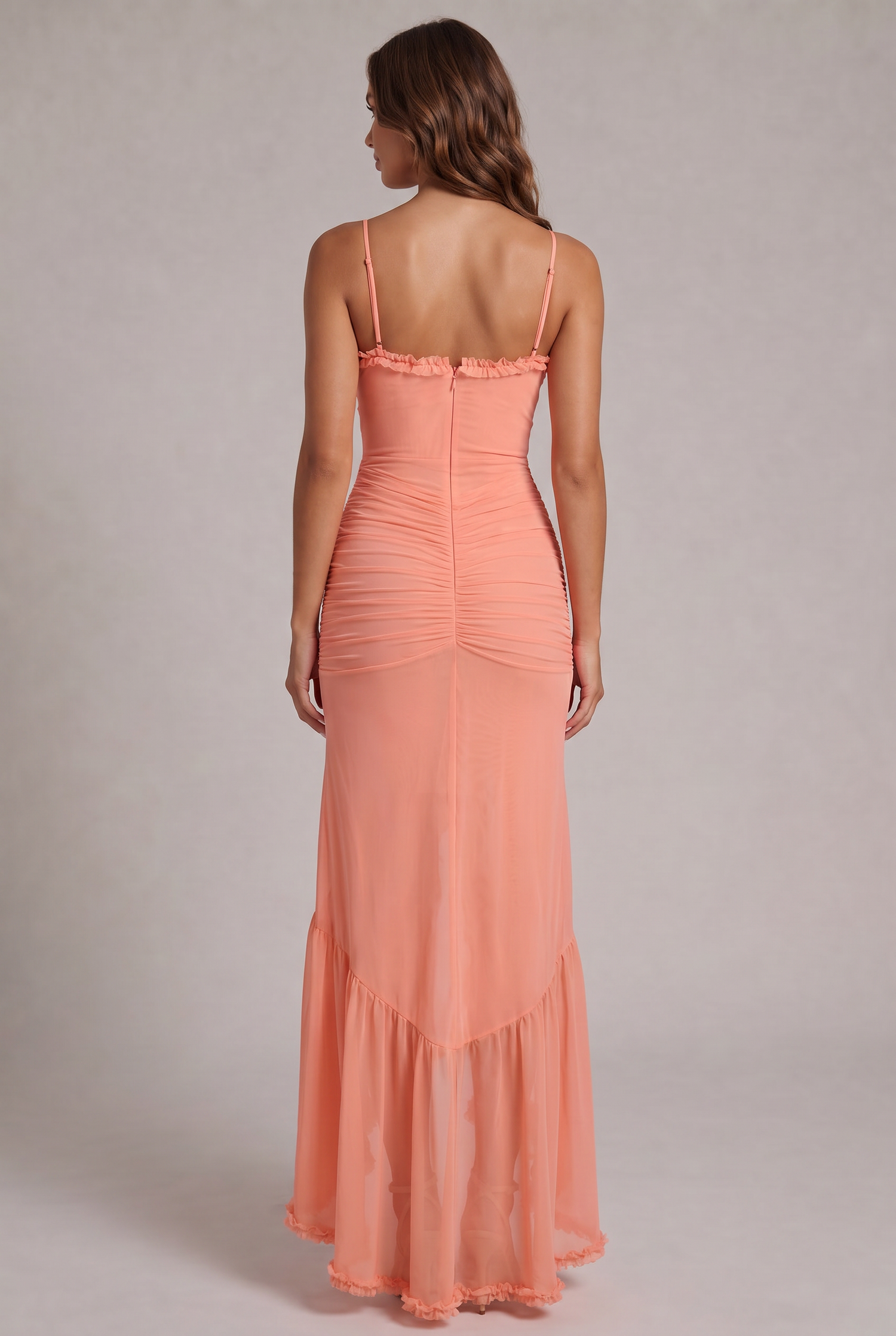 Gabbi • Vestido Maxi con Volantes