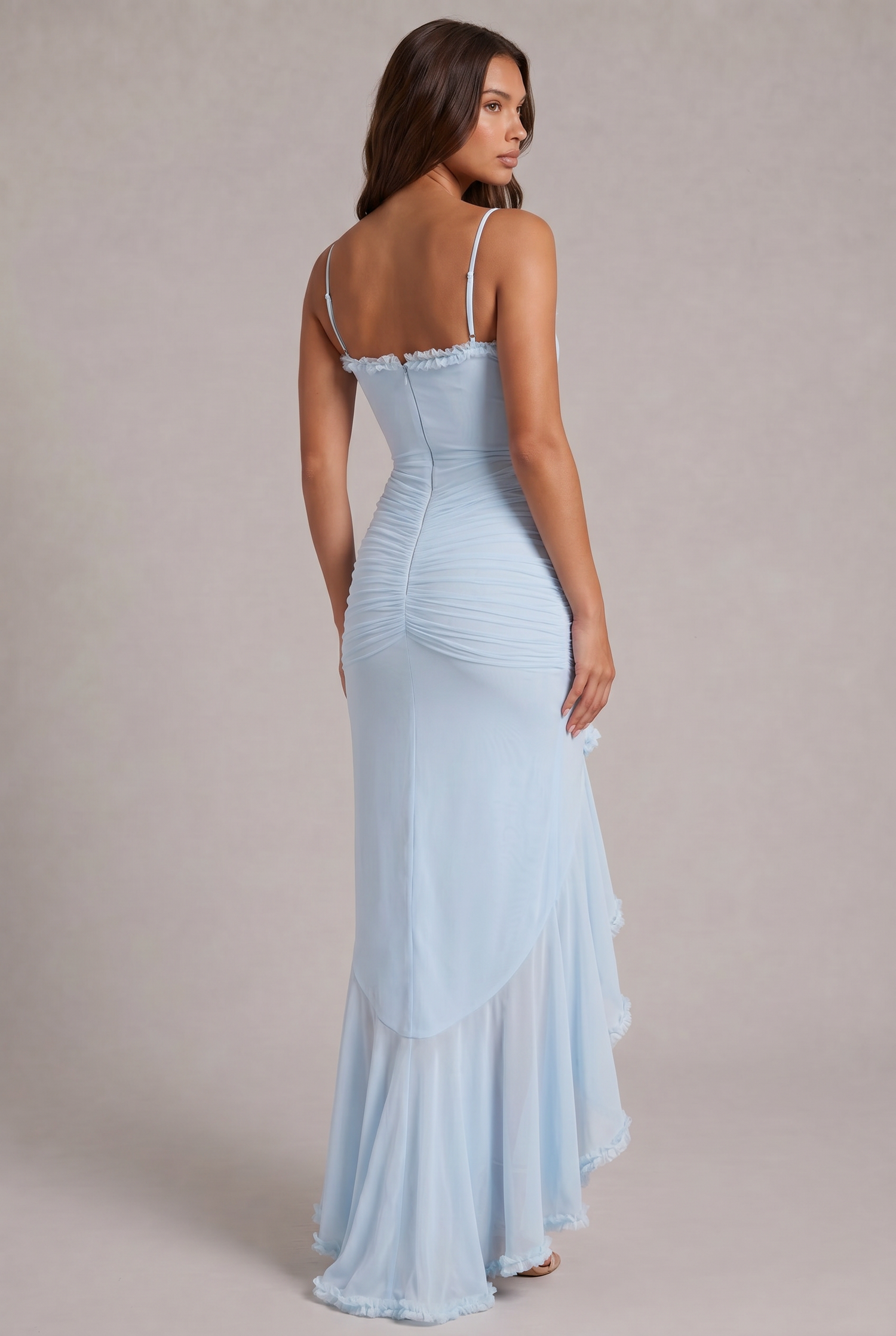 Gabbi • Vestido Maxi con Volantes