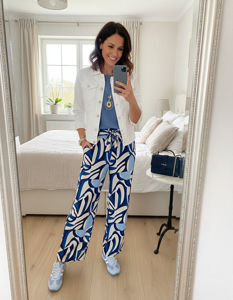 Ona · Look completo en azul