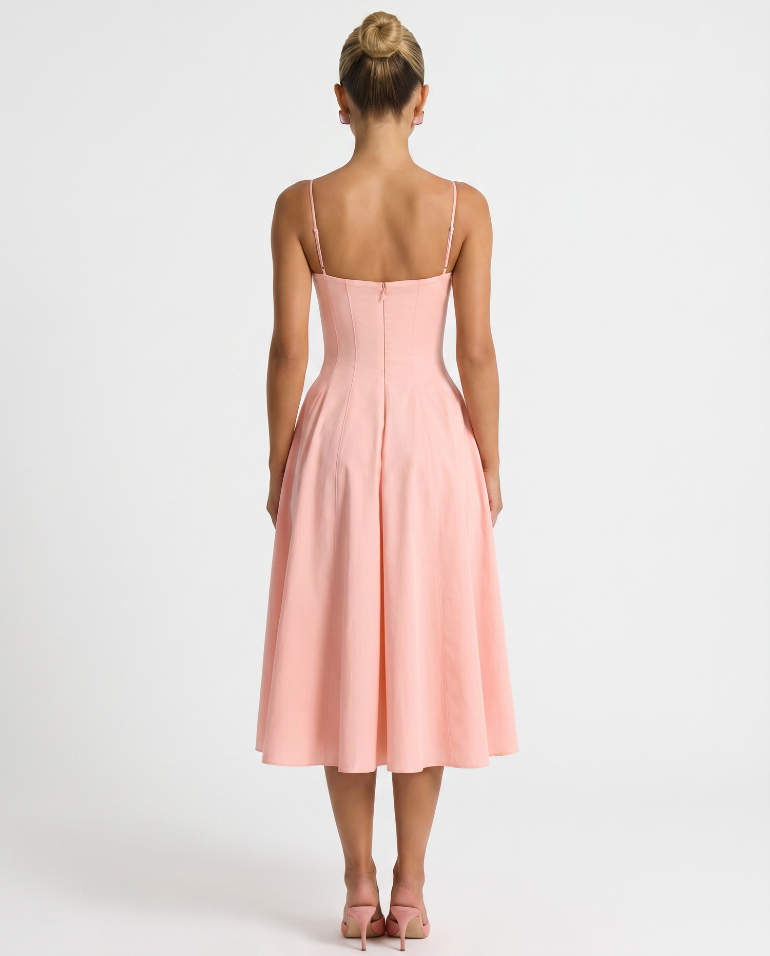 Maisie • Midi Plisado con Tirantes Ajustables