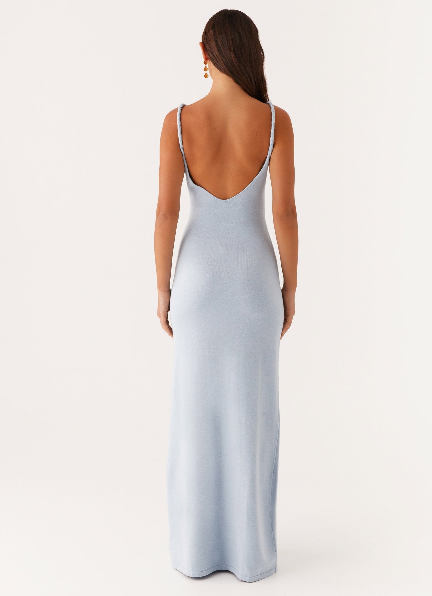Shawna • Vestido Maxi con Tirantes Torcidos