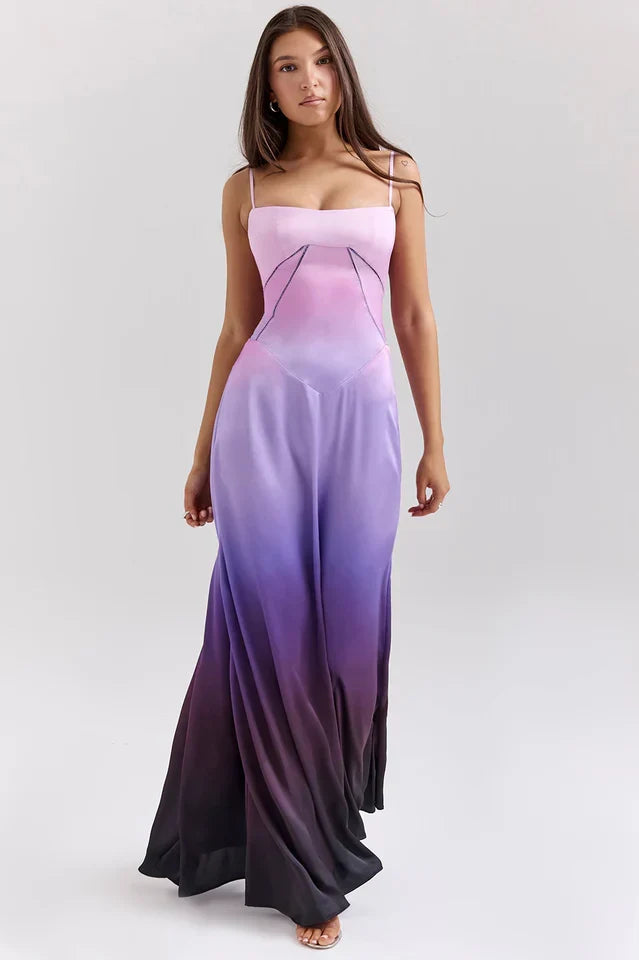 Cherie • Vestido Maxi Sin Mangas con Cordones