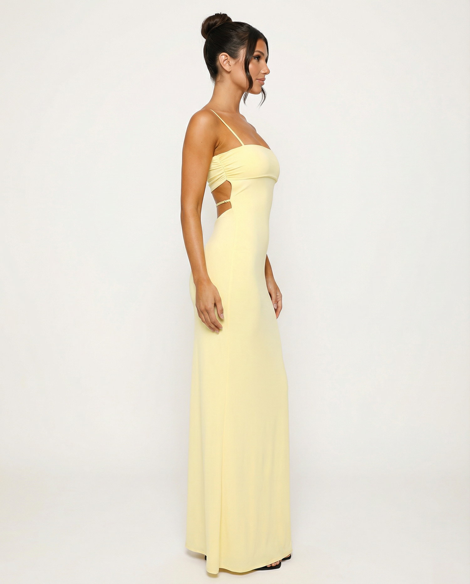 Maggie • Vestido Maxi con Corte