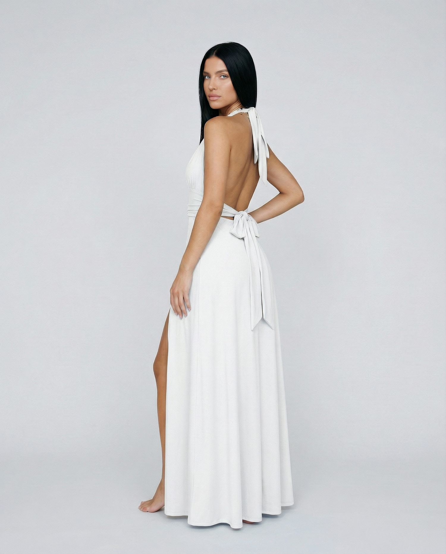 Cassie • Vestido Elegante Halter