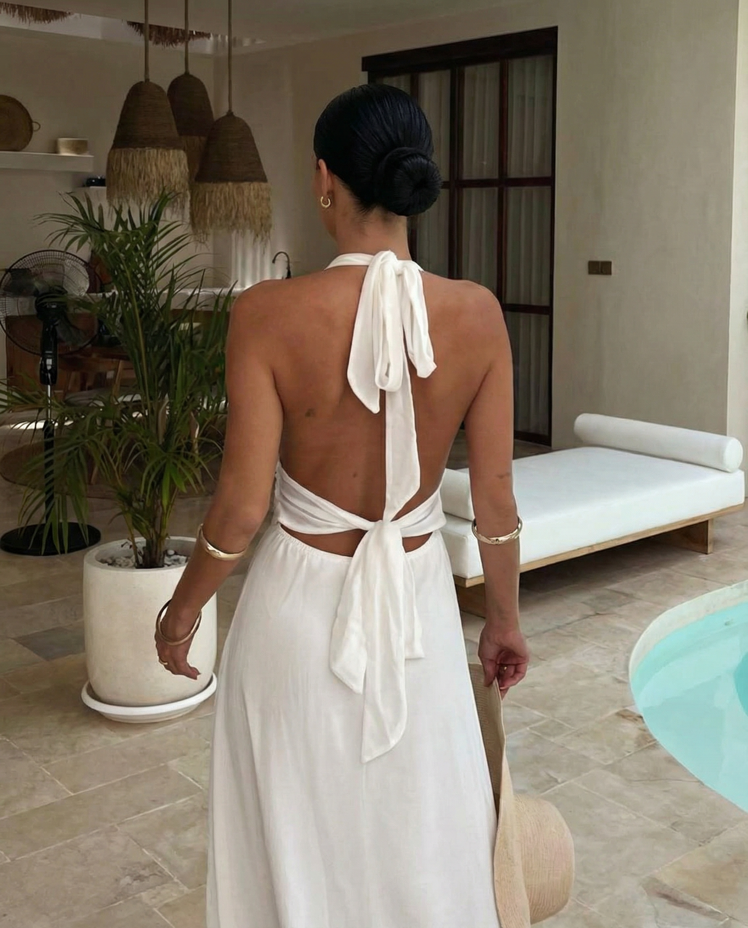 Cassie • Vestido Elegante Halter