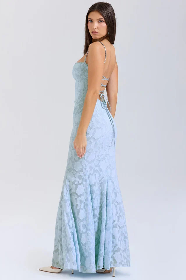 Maura • Maxi Ajustado con Espalda Lazo
