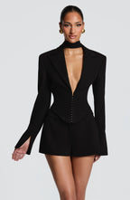 Blazer Corto Agatha - Negro