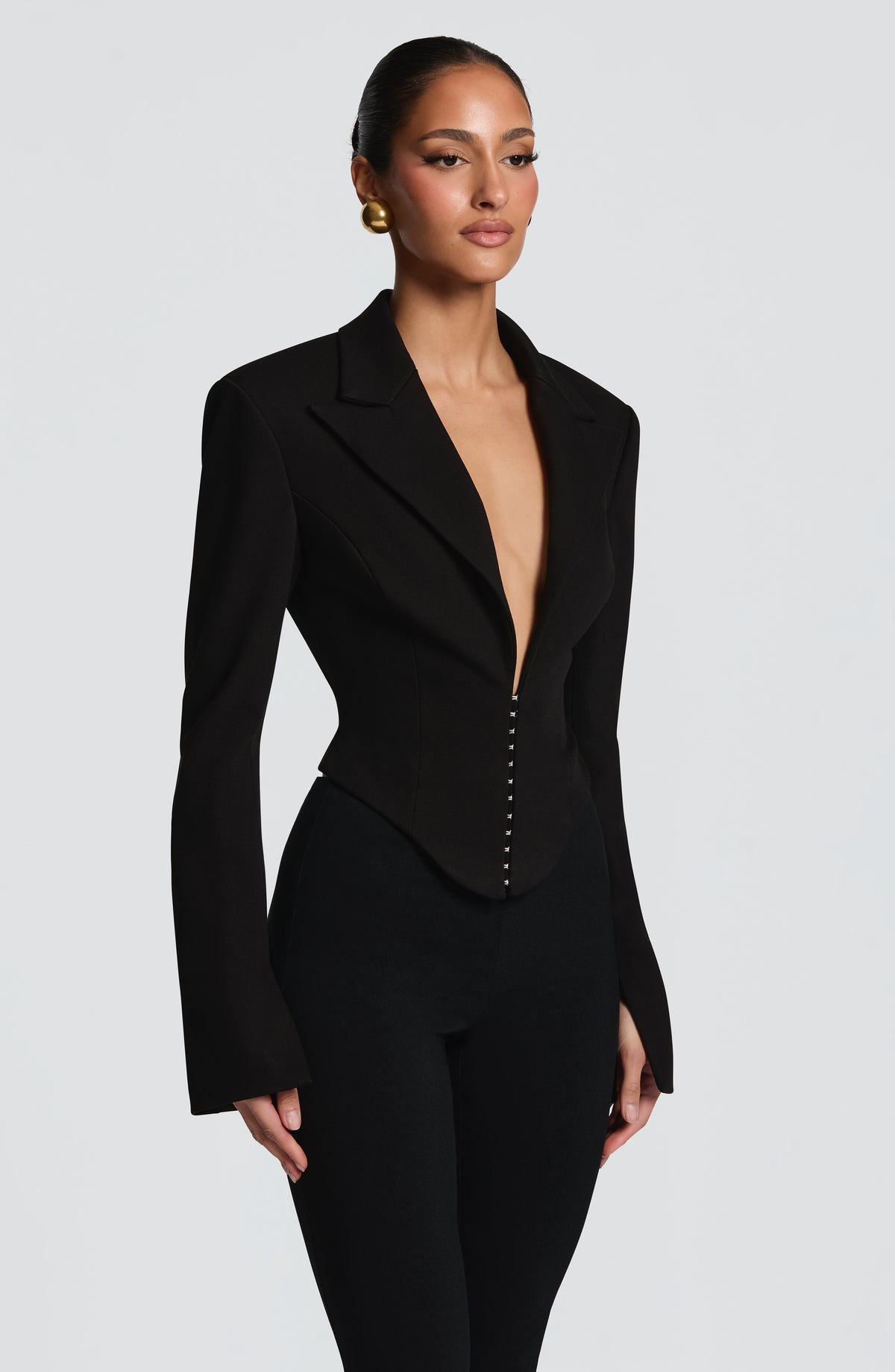 Blazer Corto Agatha - Negro
